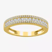 1/2 CT. T.W. Natural White Diamond 14K Gold Anniversary Wedding Band