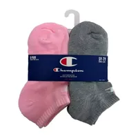 Champion Big Girls 6 Pair Low Cut Socks