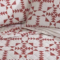 Eddie Bauer Arrowhead Geometric Reversible Quilt Set