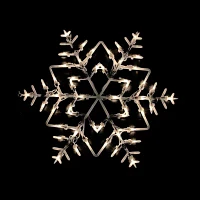 Northlight "16"" White Snowflake Silhouette" Christmas Window Decor