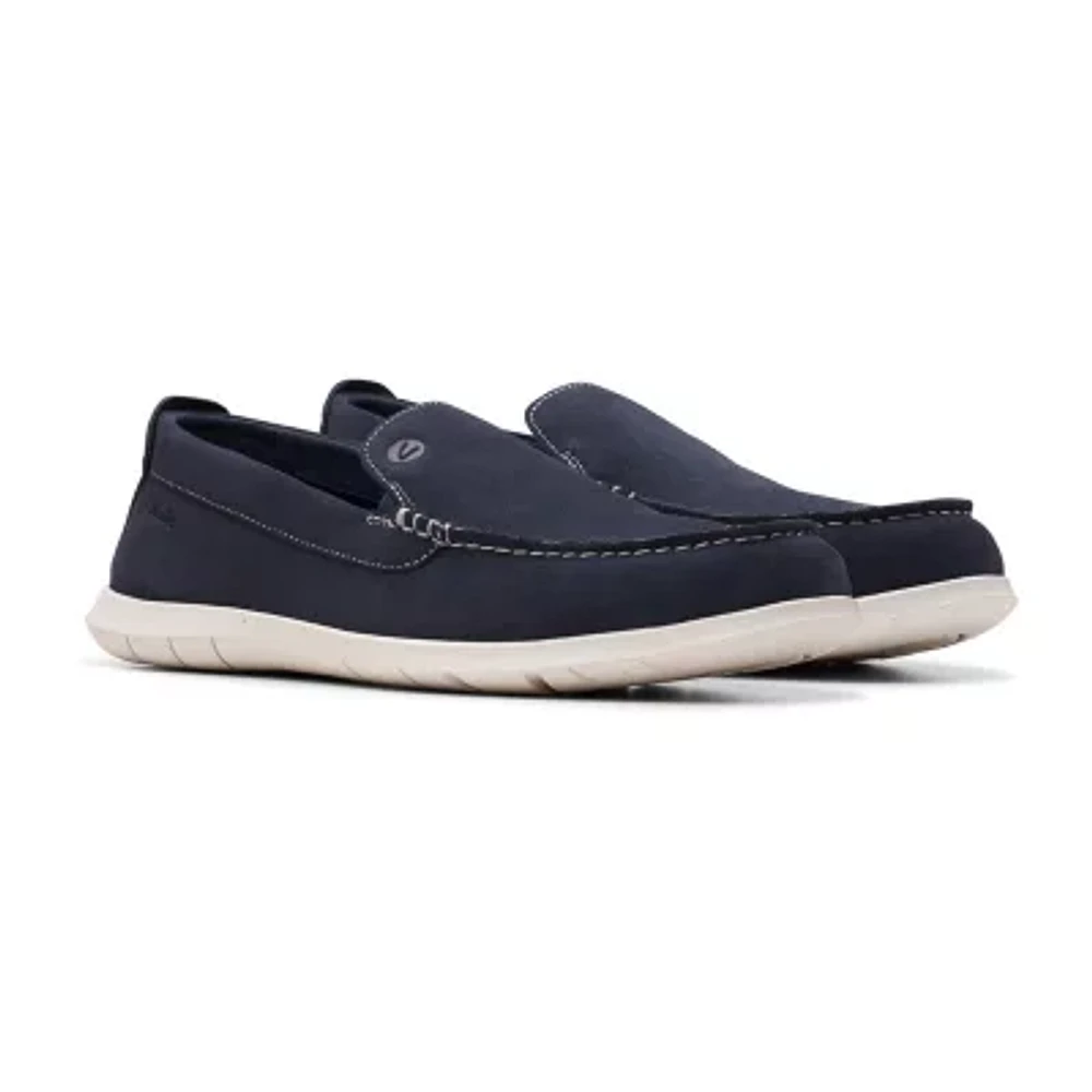 Clarks Mens Flexway Step Slip-On Shoe