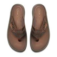 Clarks Mens Wesley Sun Flip-Flops