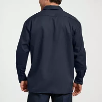 Dickies® FLEX Relaxed Fit Long Sleeve Twill Work Shirt - Big