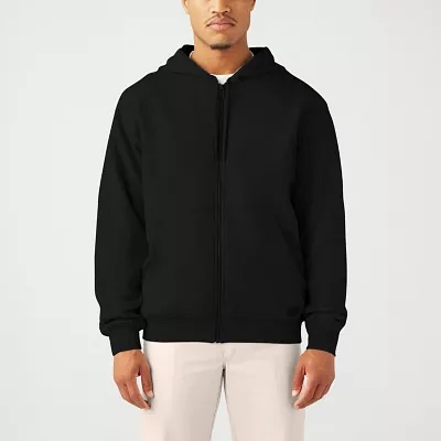 Dickies Thermal Lined Mens Long Sleeve Fleece Zipper Hoodie