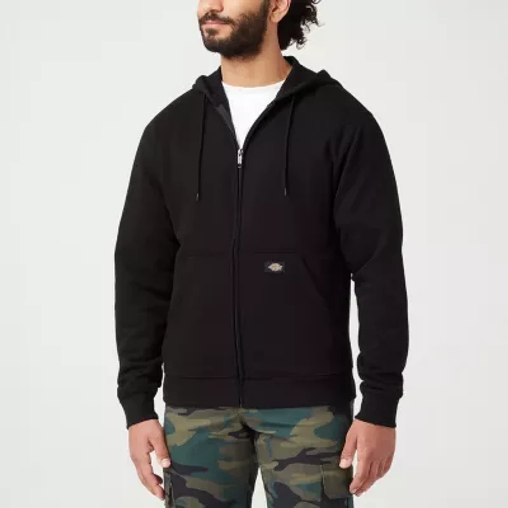 Dickies Midweight Fleece Big and Tall Mens Long Sleeve Zipper Hoodie