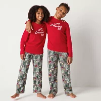 North Pole Trading Co. Little & Big Unisex 2-pc. Christmas Matching Family Pajama Set