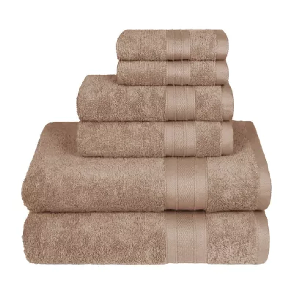 TRIDENT ™ Soft & Plush 6pc Luxury Bath Towel Set