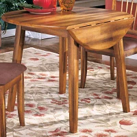 Signature Design by Ashley® Berringer Oval Drop Leaf Dining Table
