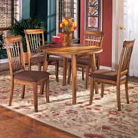 Signature Design by Ashley® Berringer Oval Drop Leaf Dining Table