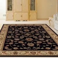 Como Intricate Traditional Oriental Area Rug