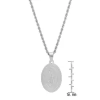 Mens Stainless Steel Pendant Necklace