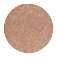 Colonial Mills American Tweed Geometric Braided Reversible Indoor Round Accent Rug