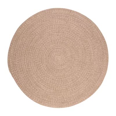 Colonial Mills American Tweed Geometric Braided Reversible Indoor Round Accent Rug