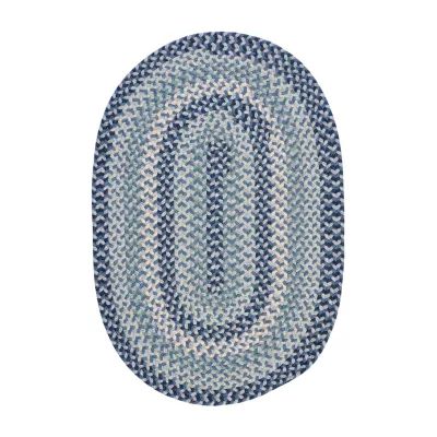 Colonial Mills Traditions Bordered Braided Reversible Indoor Oval Accent Rug