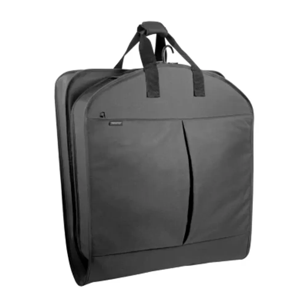 WallyBags 40" Deluxe Travel Garment Bag With Two Pockets