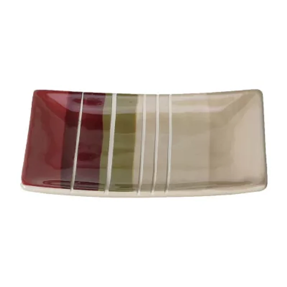 Madison Stripe Soap Dish