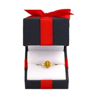 Womens Genuine Yellow Citrine 10K Gold Oval Cocktail Ring