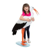 Melissa & Doug Stork - Plush Stuffed Animal
