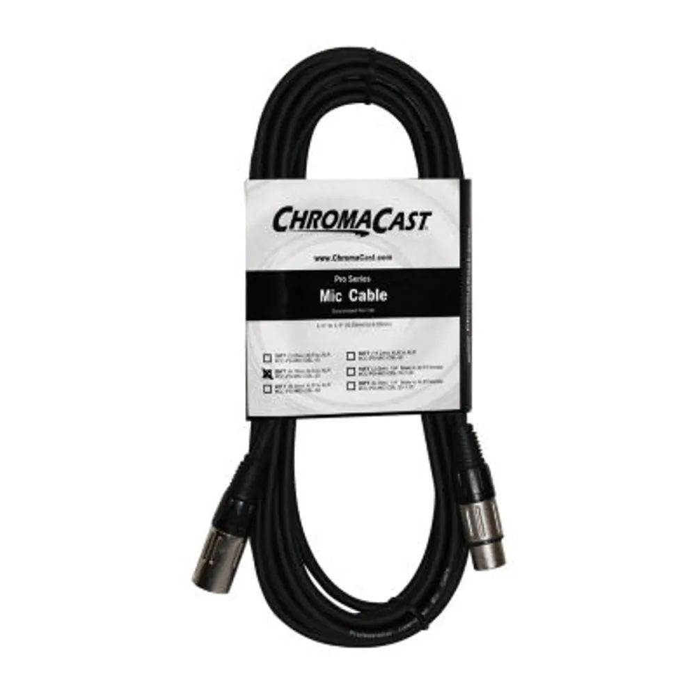 ChromaCast Pro Series Mic Cable - 20 Feet