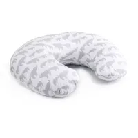 The Peanutshell Grey Elephants Nursing Pillows