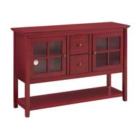 Bailey 52" Wood Console Table Entertainment Center