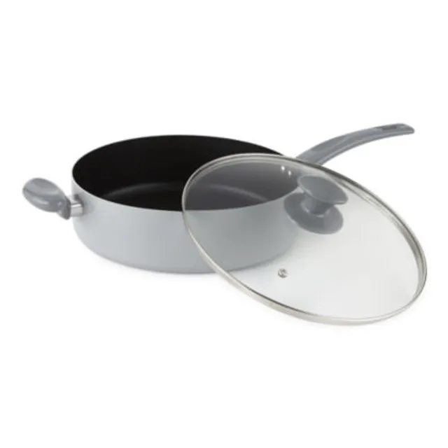 Mesa Mia Stainless Steel 5-qt. Saute Pan with Lid, Color: Stainless Steel -  JCPenney