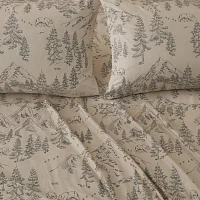 Linery Rustic Lodge Microfiber Sheet Set