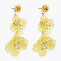 Bijoux Bar Flower Drop Earrings