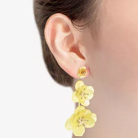 Bijoux Bar Flower Drop Earrings