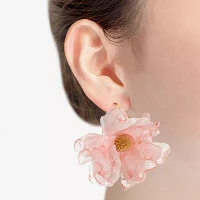 Bijoux Bar Flower Drop Earrings