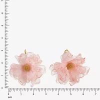 Bijoux Bar Flower Drop Earrings