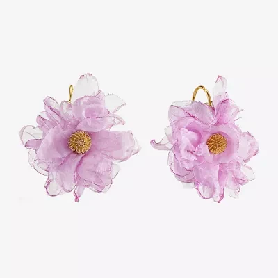 Bijoux Bar Flower Drop Earrings