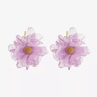 Bijoux Bar Flower Drop Earrings