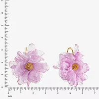 Bijoux Bar Flower Drop Earrings