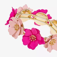 Liz Claiborne Flower Stretch Bracelet