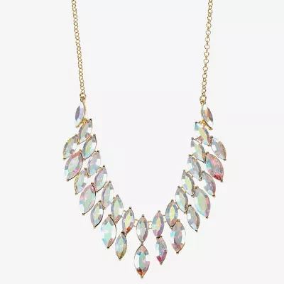 Monet Jewelry Gold Tone Statement Necklace
