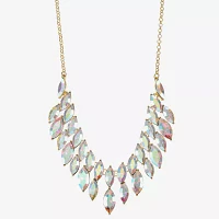 Monet Jewelry Gold Tone Statement Necklace