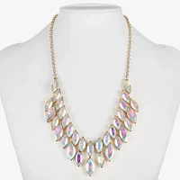 Monet Jewelry Gold Tone Statement Necklace