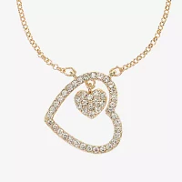 Liz Claiborne 2-pc. Glass Heart Jewelry Set