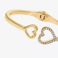 Liz Claiborne Heart Bangle Bracelet