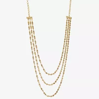 Monet Jewelry Twisted Womens 18 Inch Fashion Chain Necklace