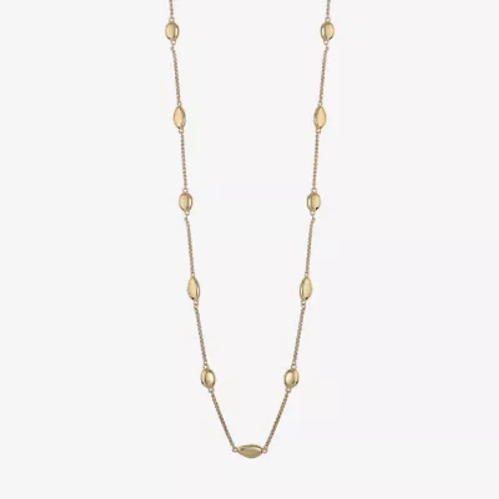 Liz Claiborne Silver Tone Strand Necklace
