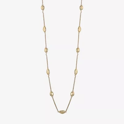 Liz Claiborne 36 Inch Box Strand Necklace