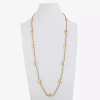 Liz Claiborne Silver Tone Strand Necklace