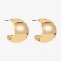 Liz Claiborne Womens 21mm Hypoallergenic Hoop Earrings