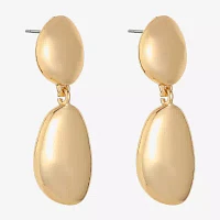 Liz Claiborne Womens Hypoallergenic Drop Earrings