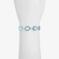 Monet Jewelry Silver Tone Glass Strand Bracelets