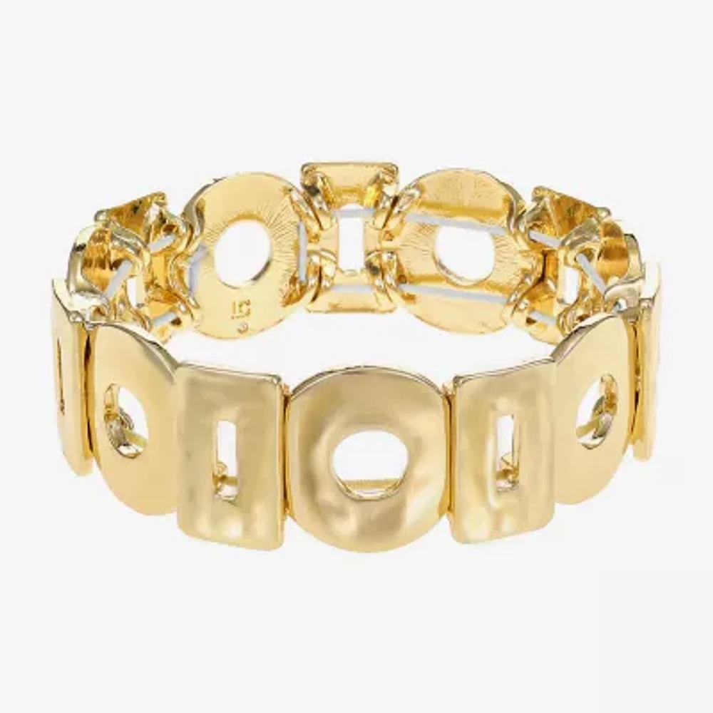 Liz Claiborne Hammered Stretch Bracelet