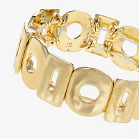 Liz Claiborne Hammered Stretch Bracelet