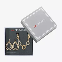 Liz Claiborne 2-pc. Glass Jewelry Set